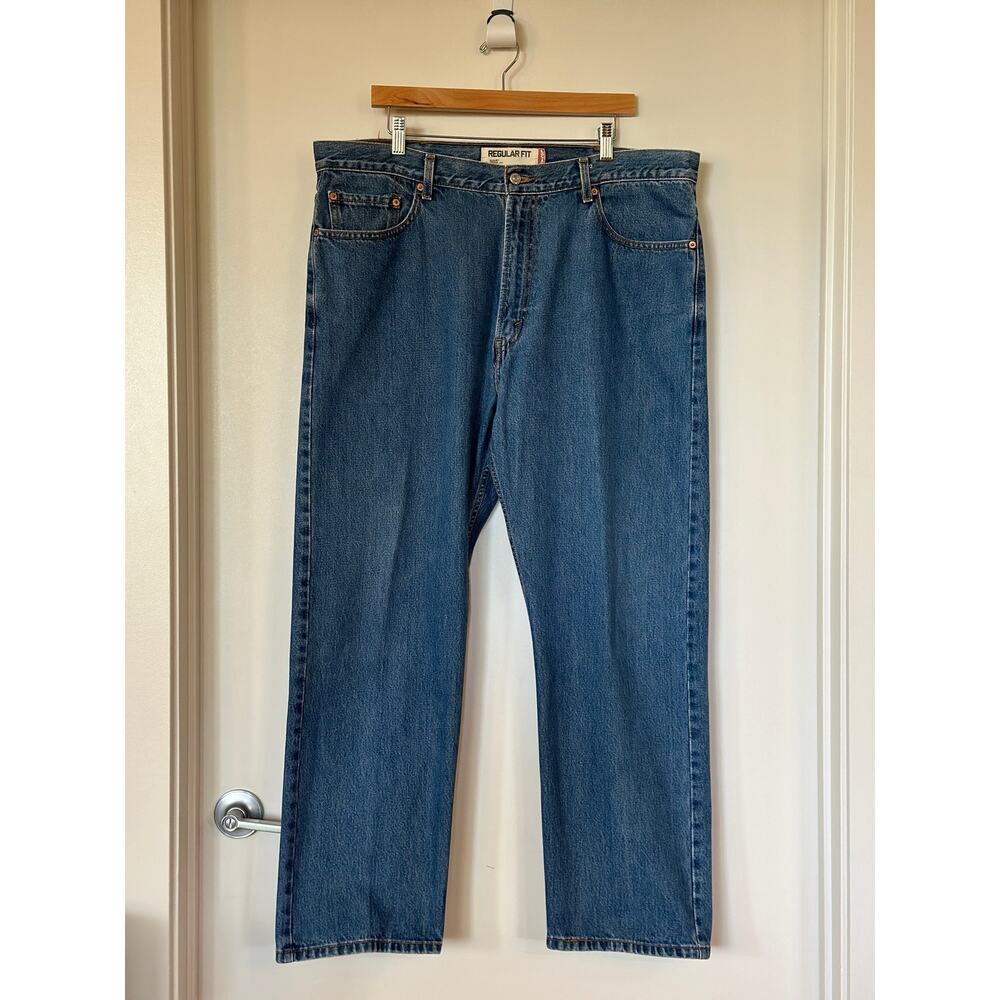 Levi's 505 Regular Fit Jeans Men's 40 x 29 Light Wash Straight Leg Denim Egypt